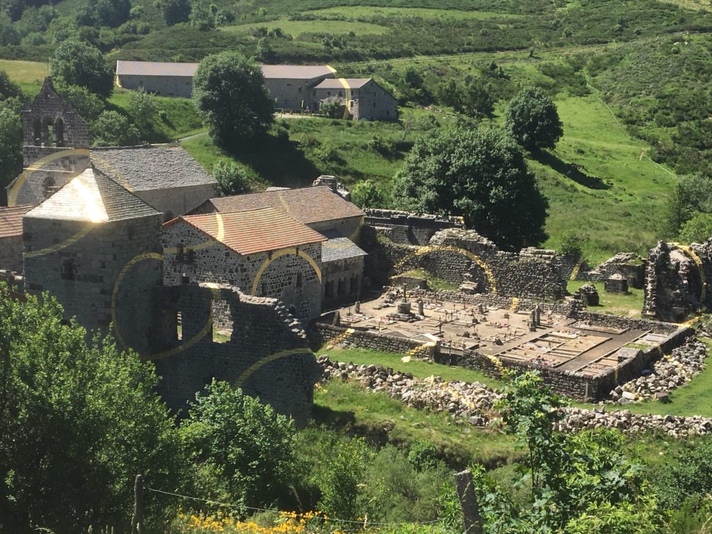 mazan abbaye colorisée