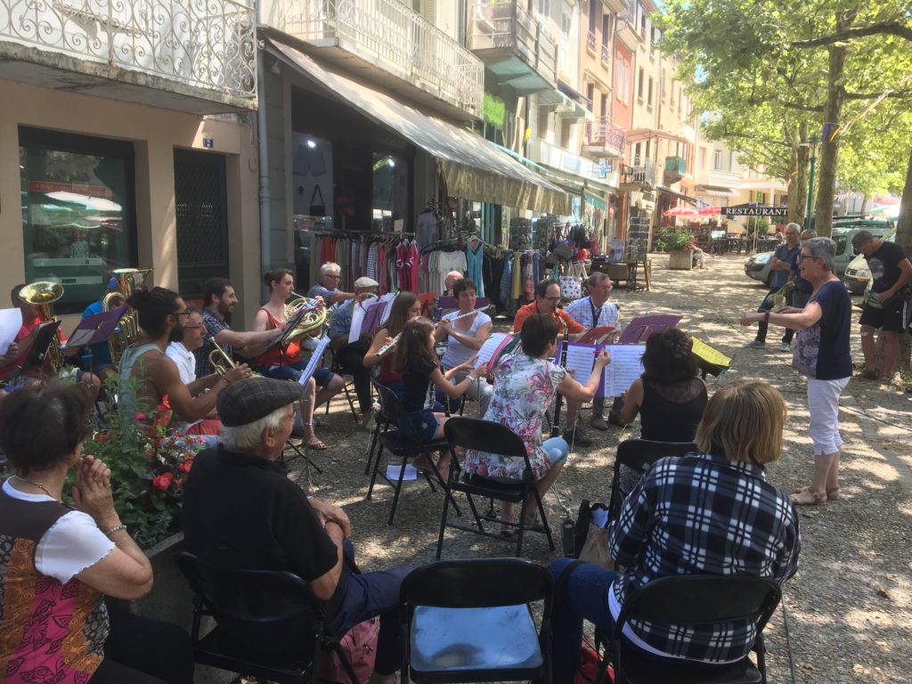 concert harmonie fanfare lamastre marché terroir