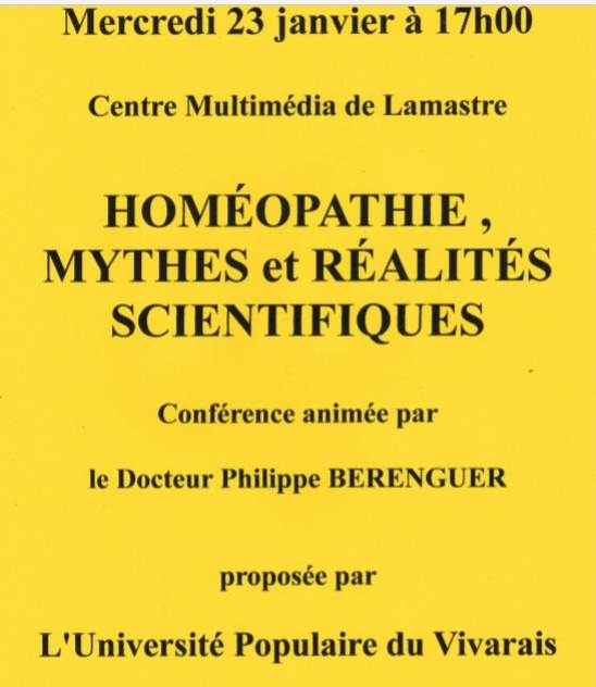 homeopathie UPV LAMASTRE BERENGUER