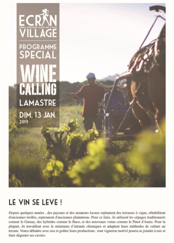 wine calling lamastre ecran village 1