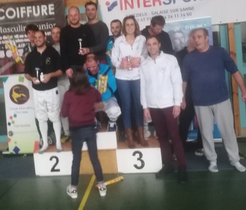 EQUIPE 1 ET 2 ESCRIME LAMASTRE CHALLENGE ANNONAY