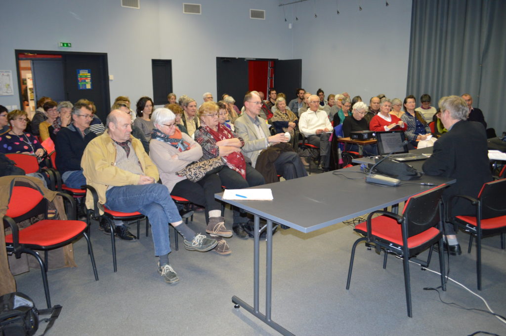 UPV lamastre conférence onomastique audience