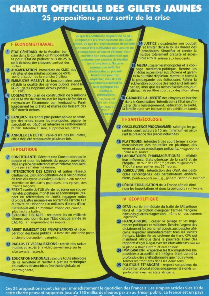 charte gilets jaunes lamastre election municipale 20