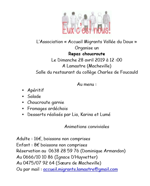 choucroute migarnts lamastre