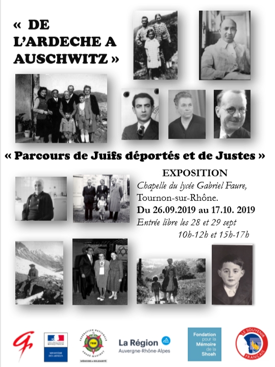 juifs et Justes ardeche