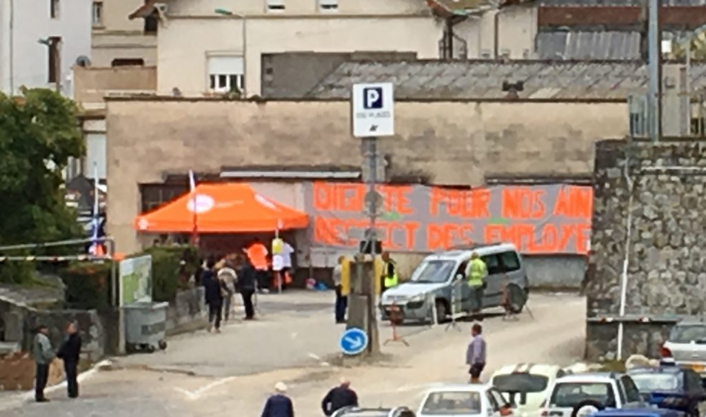 stand CFDT foire lamastre