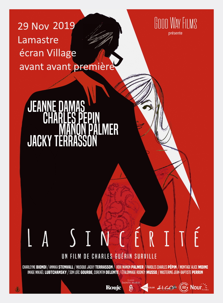 affiche la sincérité avant première