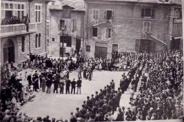 comité libeartion lamastre 11 juin 1944 mairie