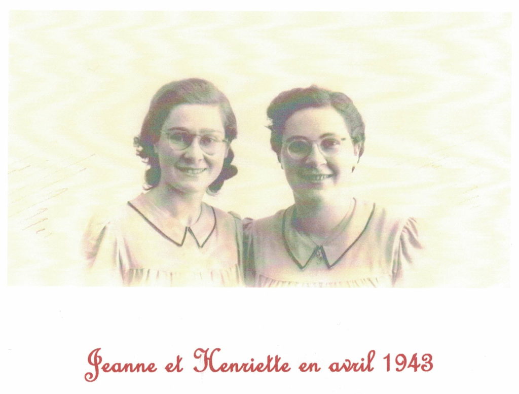 jeanne et henriette chambron 1943 lamastre