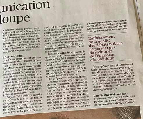 camille chaussinand les echos vaccination 2