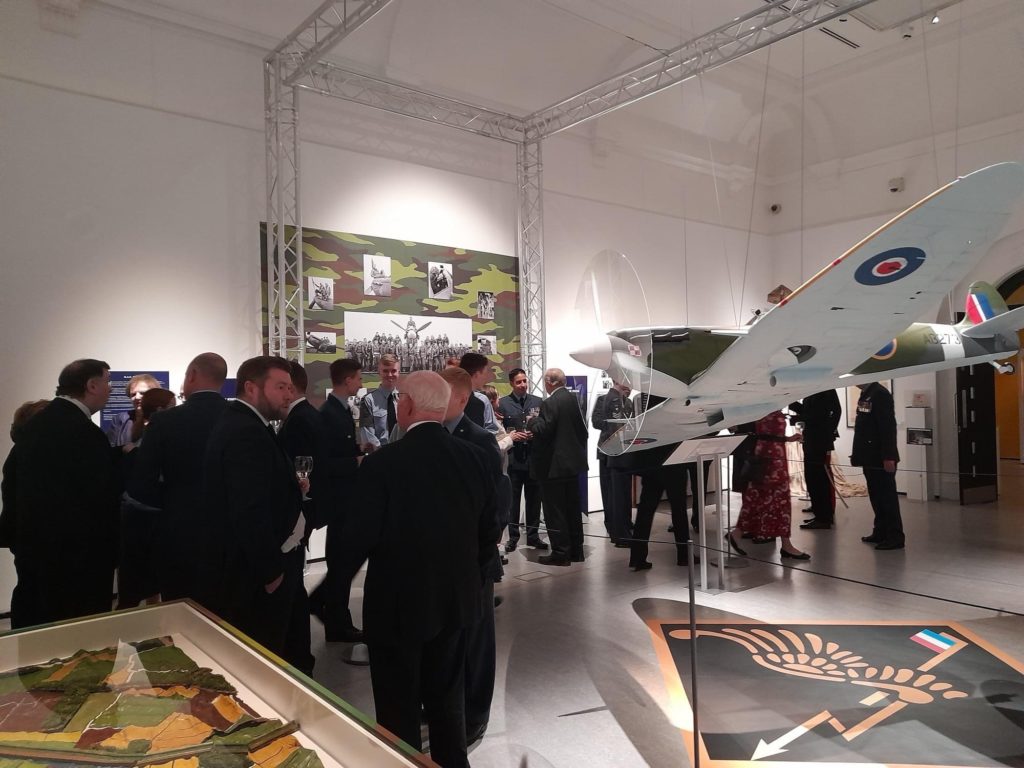 inauguration expo courage southport spitfire polonais