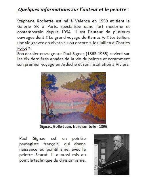 stephane rochette paul signac