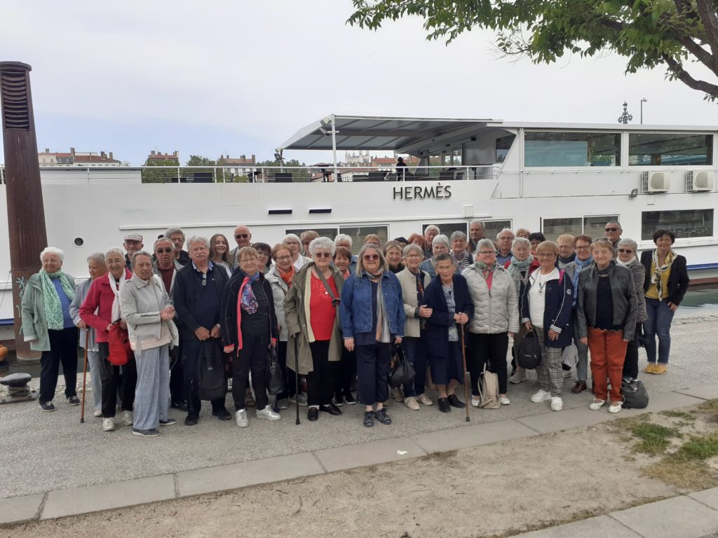 Croisière sur la saone ensemble solidaire lamastre