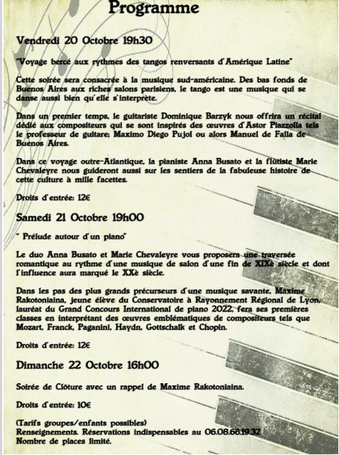 piano phyldus desaignes programme octobre 2023