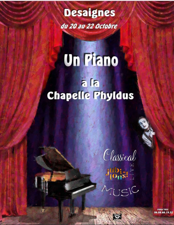 un piano à la chapelle Phyldus