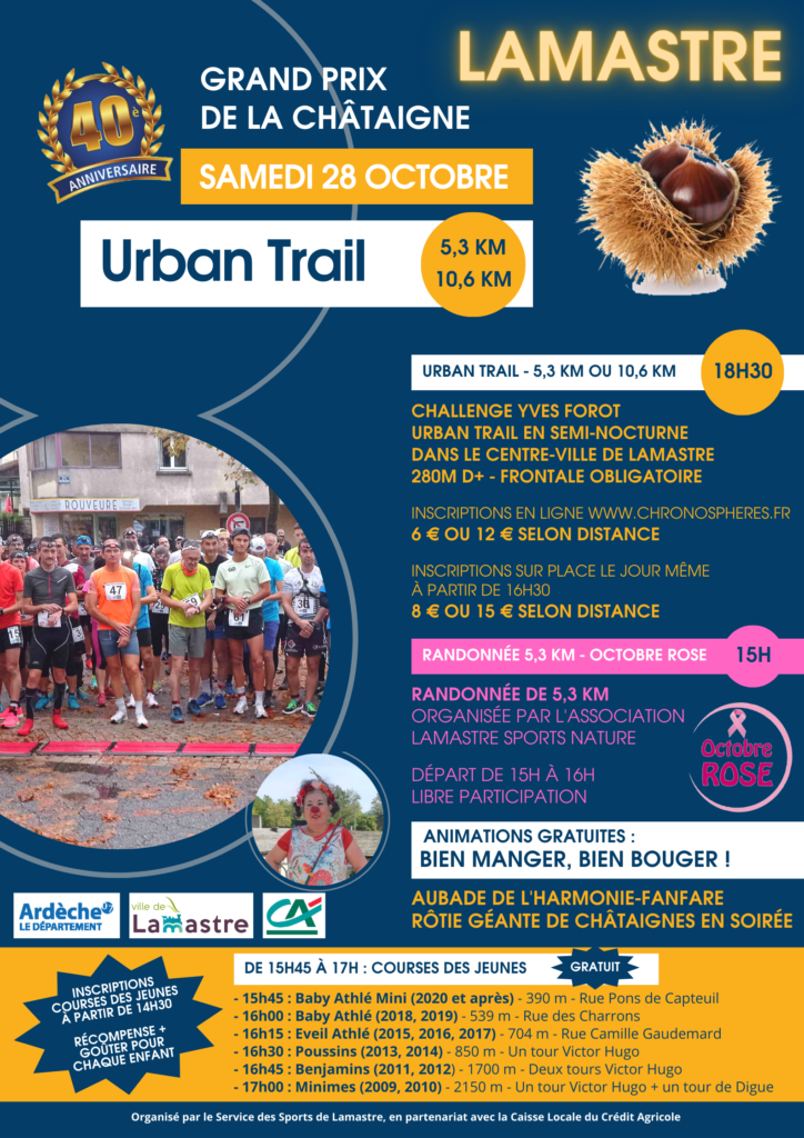 urban trail lamastre 2023