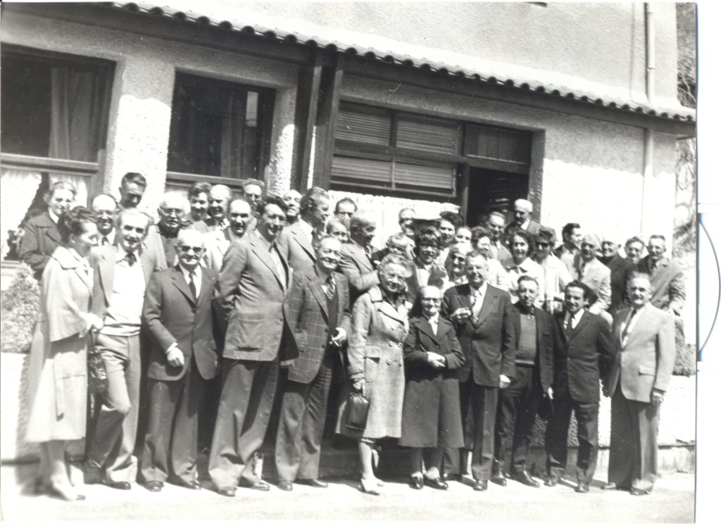 assemblée d'anciens de la Résistance à Lamastre