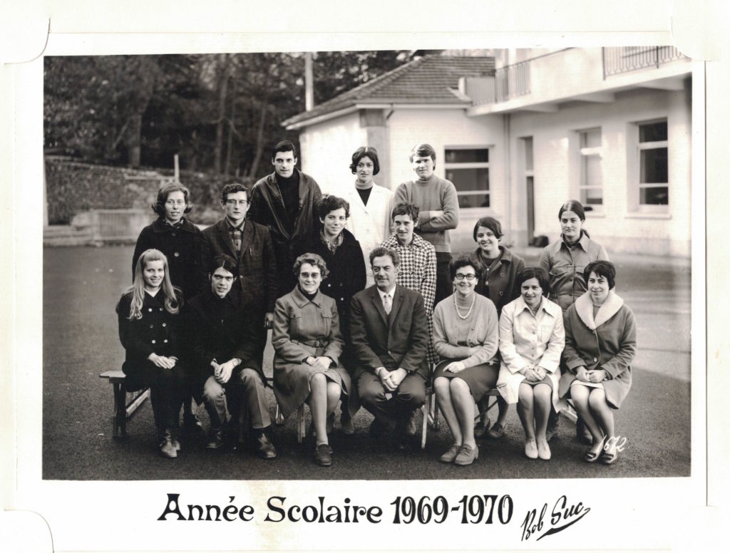 collège cours complémentaire lamastre 1969 1970 enseignants r