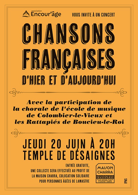 CHANSON FRANCAISE ENCOUR'AGE