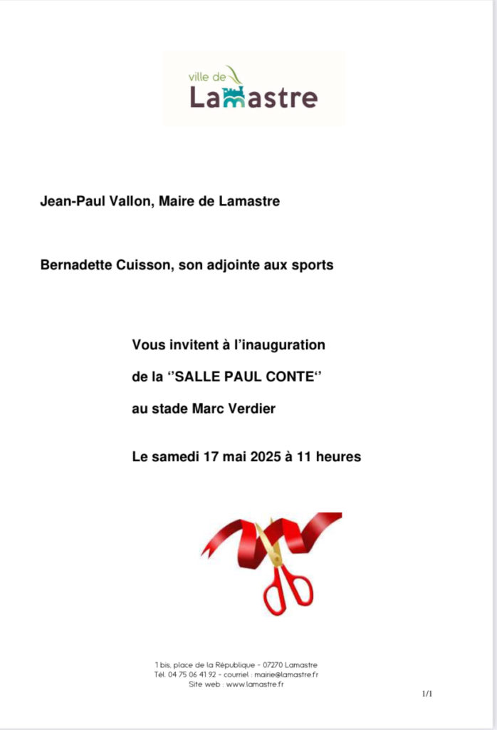 invitation paul conte 2025