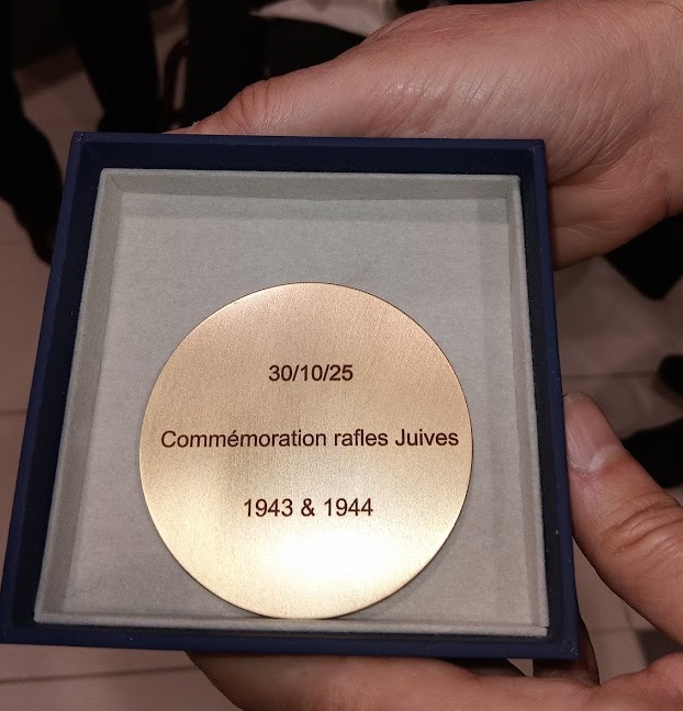 revers medaille lamastre 30 octobre 2025 r