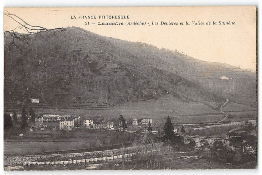 CPA digue pierres carrées