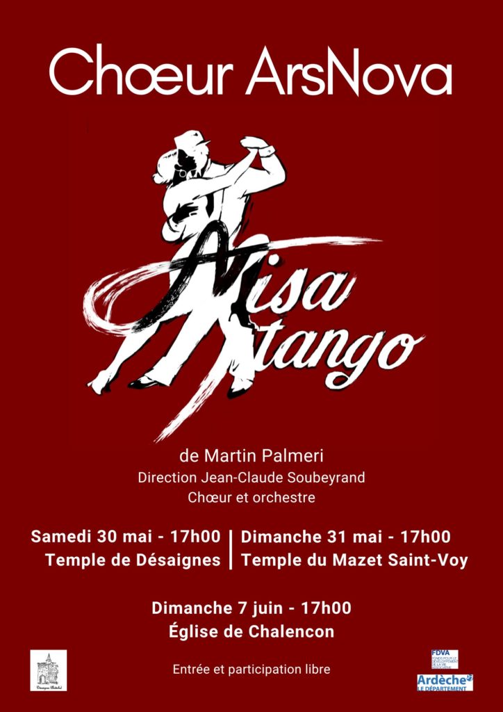AFFICHE MISSA TANGO ARS NOVA