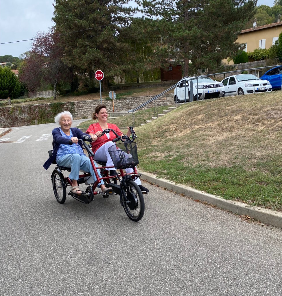 retour ganant cyclotouriste annoneen