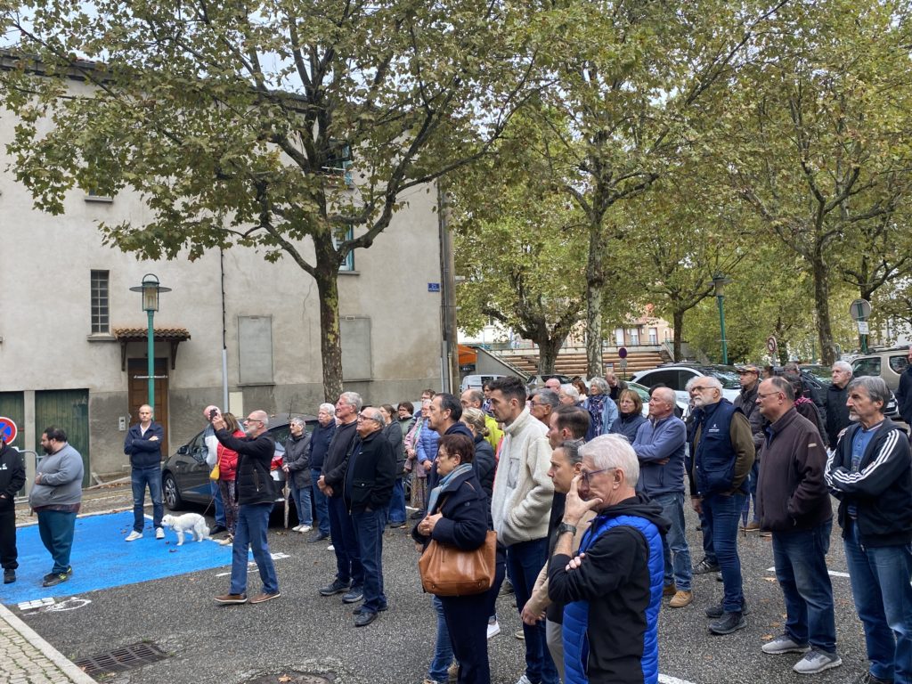 public rassemblement antiviolence urbaines lamastre