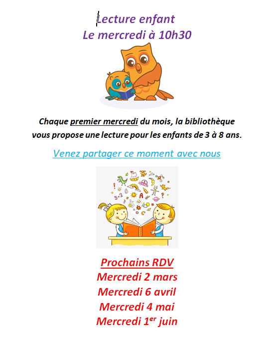 lecture bibliotheque lamastre printemps 2022