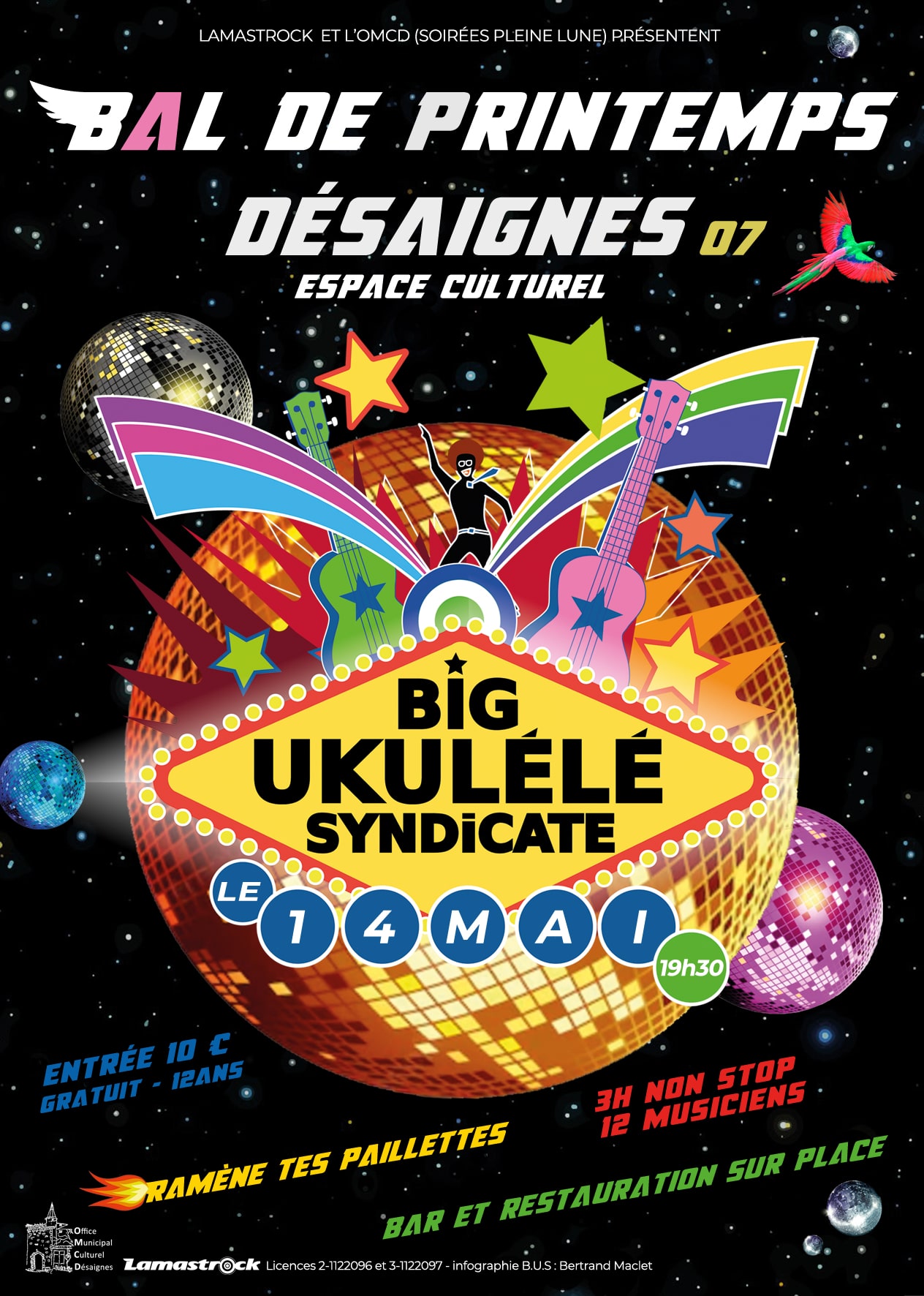 big ukulele desaignes
