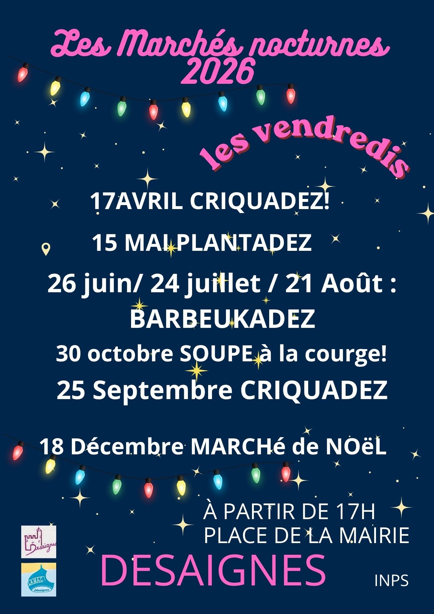 TOUSLES VENDREDIS SOIRS à partir de &èh - 1